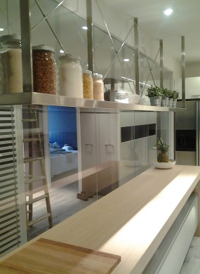Cocina y espacio